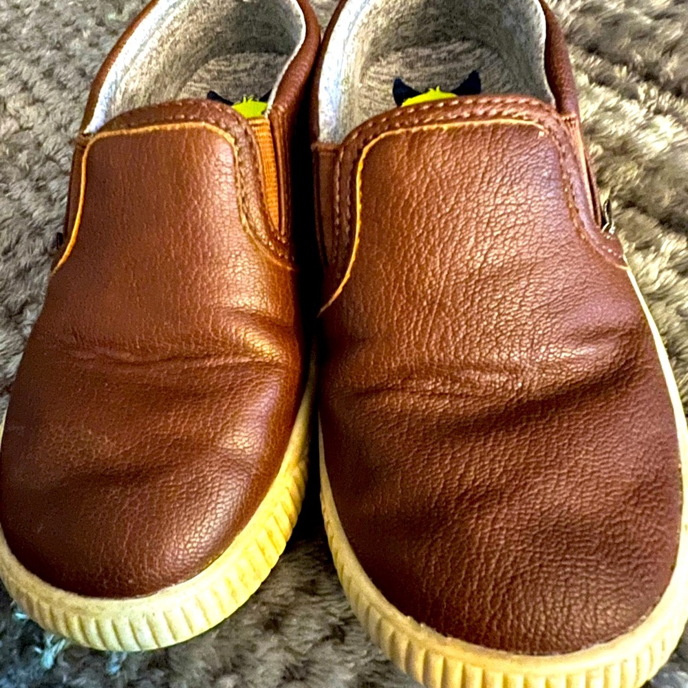 Toddler boy slip on shoes by Carters